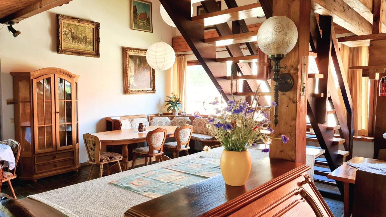 Ferienhaus Waldblick Sonnenbühl Exterior foto